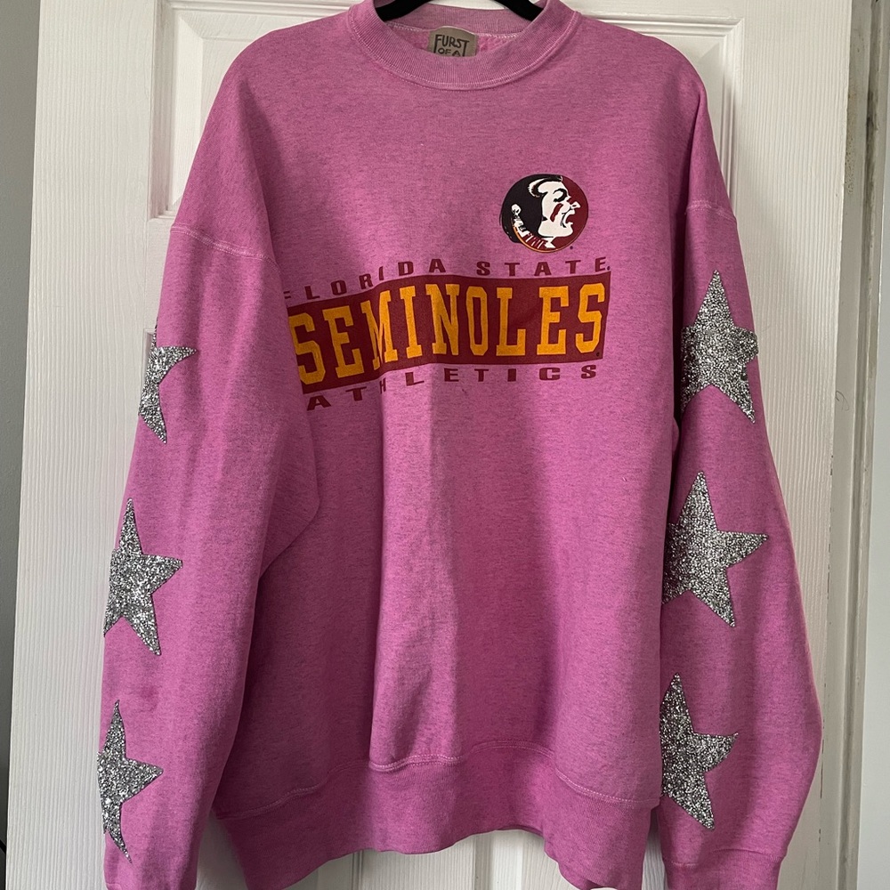 Florida state university LF star crewneck